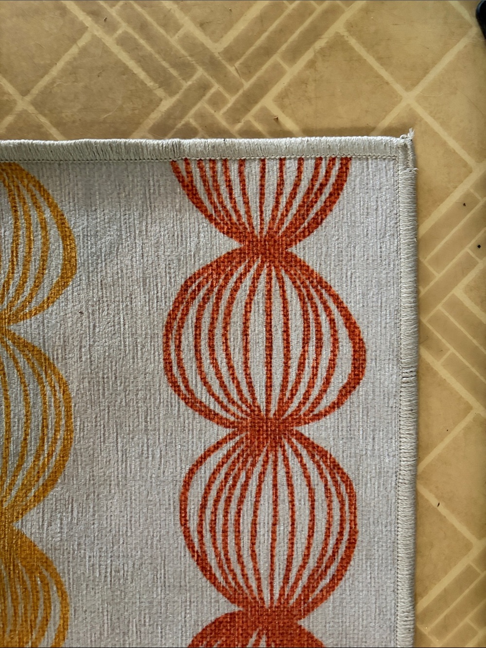 Multicolor Decorative Ruggable 5 by 7 - Picture 3 of 4